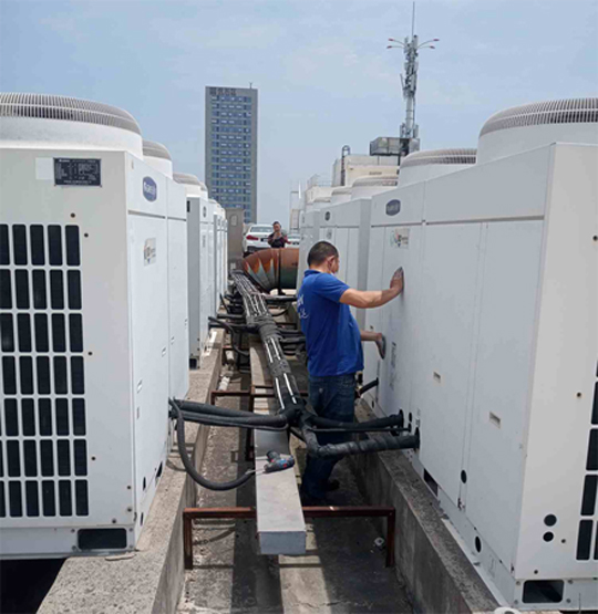 绥芬河中央空调制热和不制冷系统维修方法